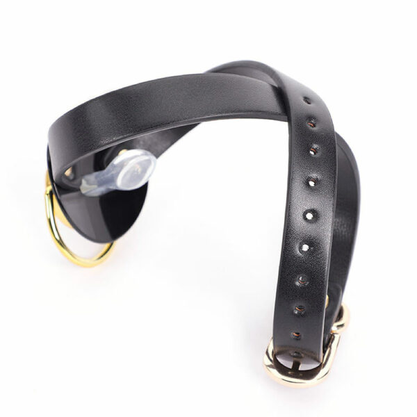Lolita-erotic-shop-Pacifier-mouth-gag-with-nipple-clamp-clip-2 Gag z dudo in ščipalkami za bradavice