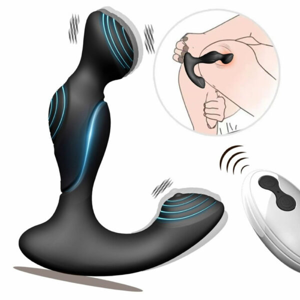 Vibracijski maser prostate z daljincem