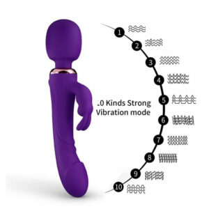 Rabbit vibrator in masažer v enem