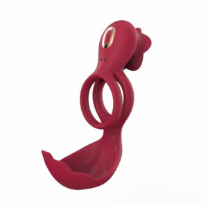 Rose Clit Stimulator Cock Ring