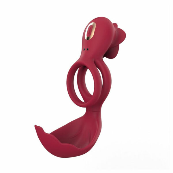 Rose Clit Stimulator Cock Ring