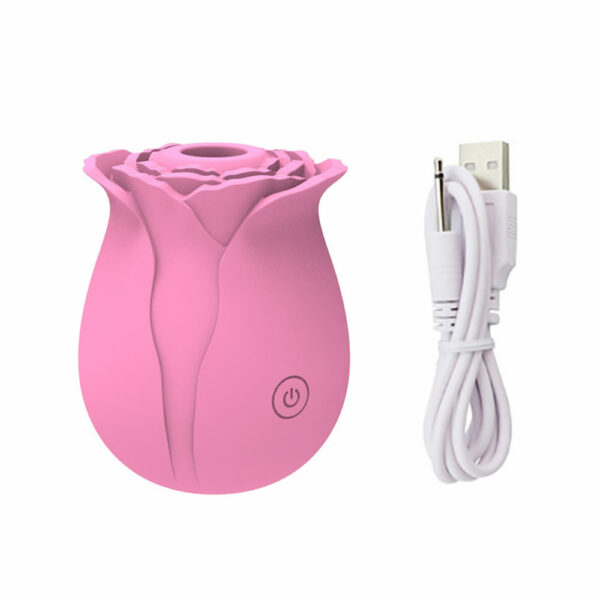 Lolita-erotic-shop-Sucking-and-vibrating-tos-Rose-pink-1 Zračni stimulator Rose flower pink