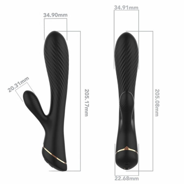 Lolita-erotic-shop-USK-rabbit-vibrator-5 Rabbit vibrator z dvema motorjema USK