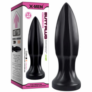 Lolita-erotic-shop-X-men-Extra-large-stripes-butt-plug-1 Analni čep X men Stripes Extra girthy