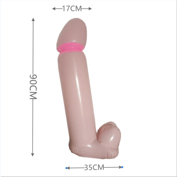 Napihljiv penis za ekstra zabavno dekliščino