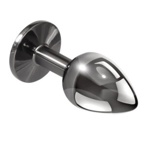 Kovinski analni čep Playboy Tux mali