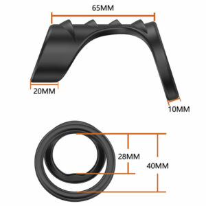 Obroček v harness slogu Twins