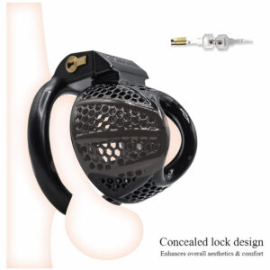 Mini mrežasta kletka za penis Honeycomb