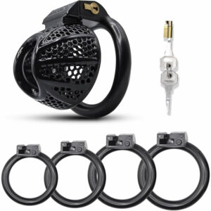 Mini mrežasta kletka za penis Honeycomb