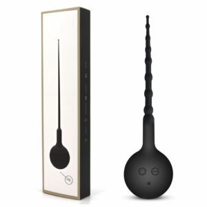 Vibracijski penis plug s kroglicami