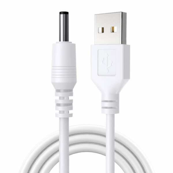 Polnilni kabel USB z votlim PIN konektorjem DC2,5