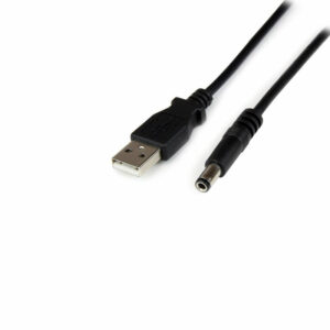 Polnilni kabel USB z votlim PIN konektorjem DC2,5