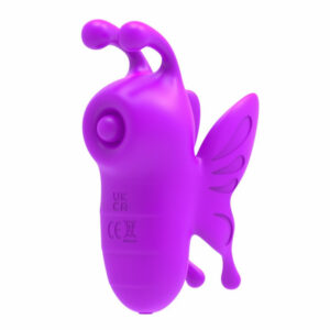 Vibracijski in tapkajoči metulj za klitoris