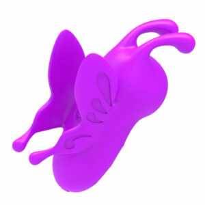 Vibracijski in tapkajoči metulj za klitoris