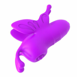 Vibracijski in tapkajoči metulj za klitoris