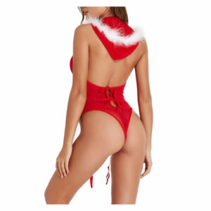 Seksi božični bodi s kapuco