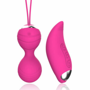 Vibrirajoče kroglice in vibrator za telo Christy