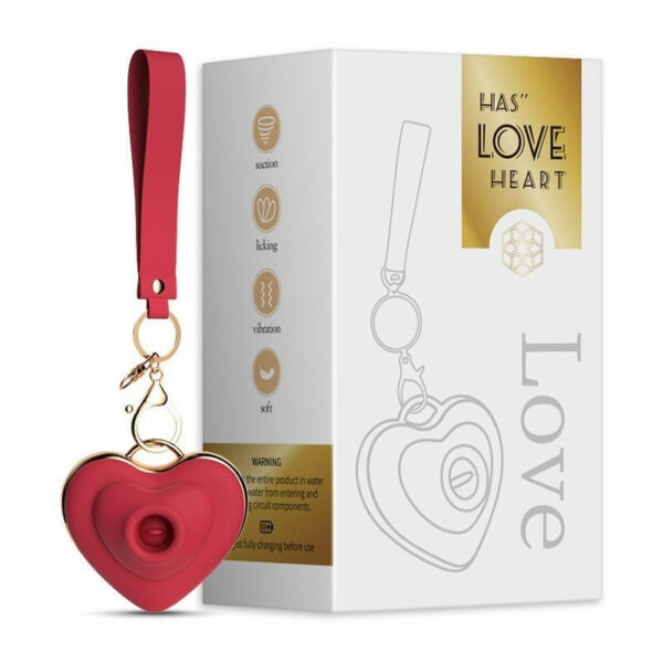 Vibrator v obliki srca Kiss Heart