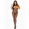Mrežast catsuit z odprtinami Leg avenue 8350
