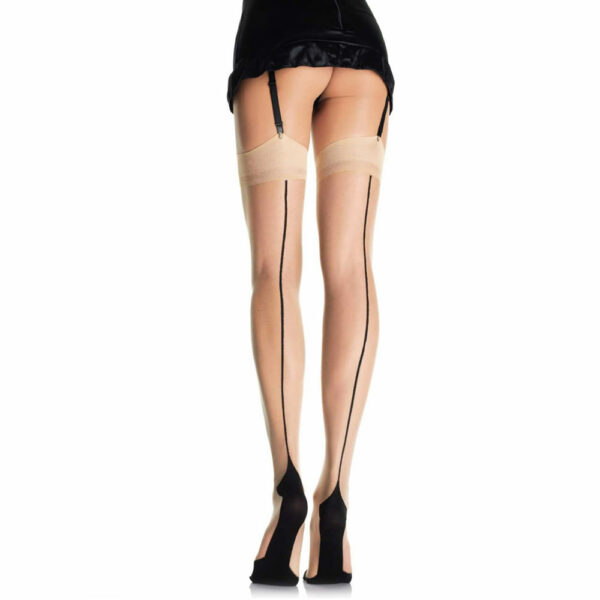 Nogavice Cuban heel 9213 Leg Avenue