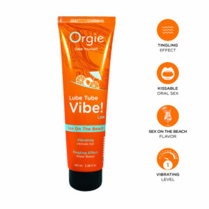 Orgie Lube Tube Vibe! low Sex on the beach