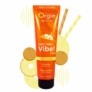 Orgie Lube Tube Vibe! medium Pina colada