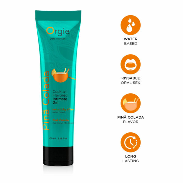 Orgie Lube Tube cocktail Pina colada lubrikant