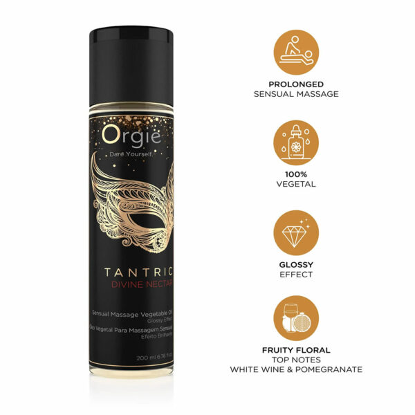 Orgie Tantric Divine Nectar masažno olje
