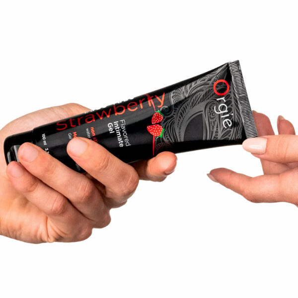 Lolita-erotic-shop-Orgie-lube-tube-strawberry-4 Orgie Lube Tube lubrikant jagoda
