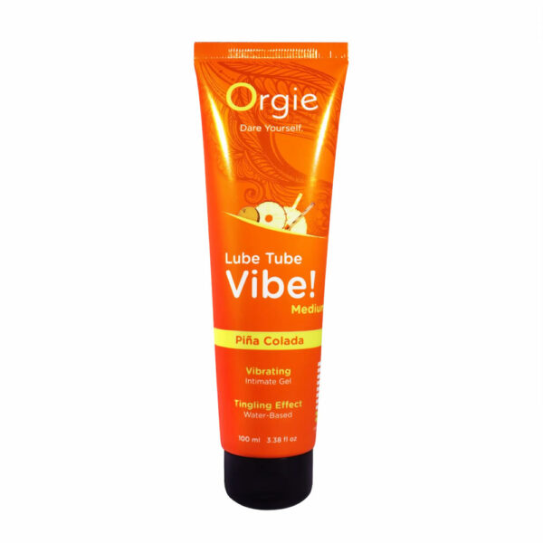 Orgie Lube Tube Vibe! medium Pina colada