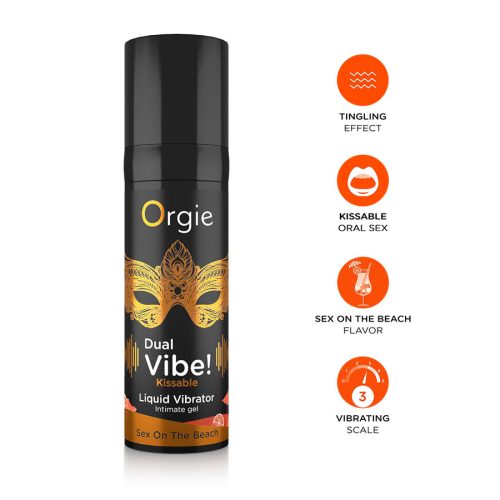 Orgie Dual Vibe! Sex on the beach