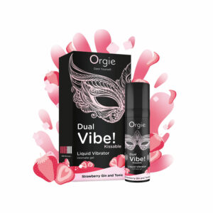 Orgie Dual Vibe! Strawberry gin and tonic