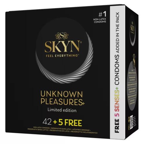 Manix Skyn Unknown pleasures kondomi 42+ 5 gratis