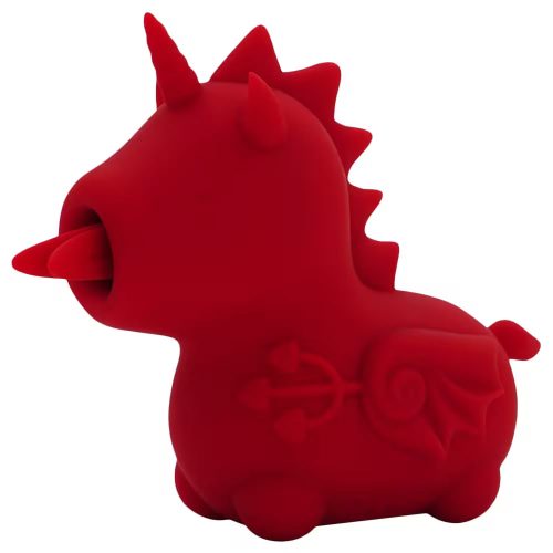 Unihorn Blaze Diablo lay on vibrator