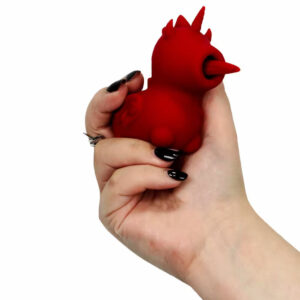 Unihorn Blaze Diablo lay on vibrator