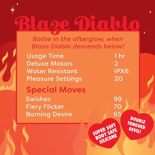Lastnosti izdelka Blaze Diablo