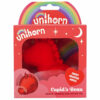Unihorn Cupids Beau lay on vibrator