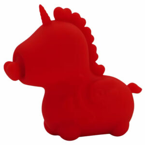 Unihorn Cupids Beau lay on vibrator