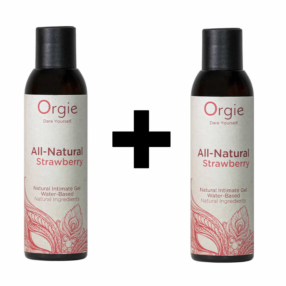 Lolita-lifestyle-Paketna-ponudba-Orgie-All-natural-strawberry-2x-150ml Orgie All Natural Strawberry 2x 150 ml