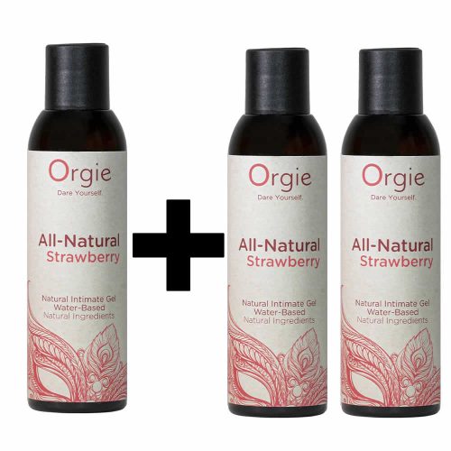 Orgie All Natural Strawberry 3x 150 ml