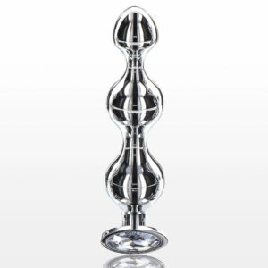 Analne kroglice z diamantom Diamond star beads