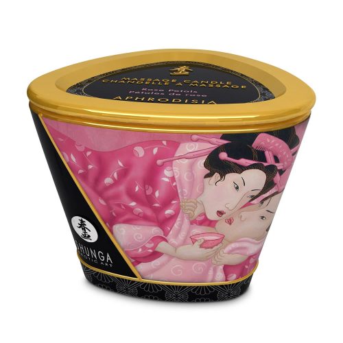 Masažna sveča Shunga Rose petals 170 ml