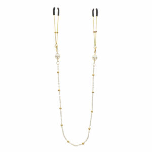 Sponki za bradavice Tweezers Deluxe Pearl & Chain