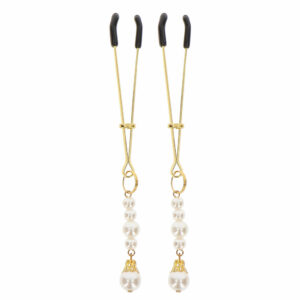 Sponki za bradavice Tweezers s perlami