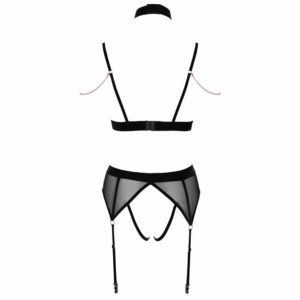 Ženski komplet z razporki in verižicami Abierta Fina