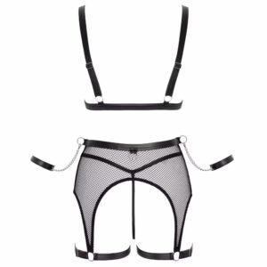 Mrežast komplet ženskega perila Cottelli Bondage