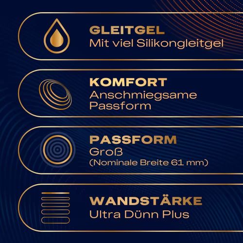 Durex Intensity Premium Latexfrei XXL kondomi 8 kom