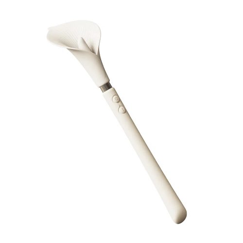 Lolita-erotic-shop-Zalo-Calla-blossom-ivory-white-3 Vibracijski masažer Zalo Calla bela