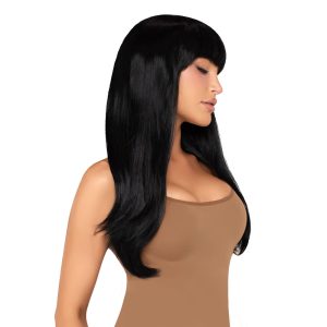 Lasulja Bangin črni dolgi lasje Leg Avenue