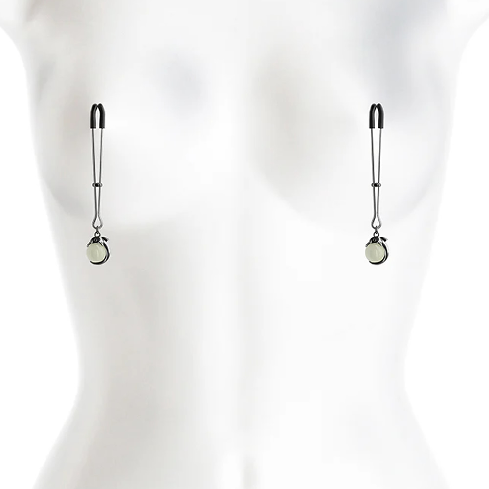 Lolita-erotic-shop-Bound-Nipple-clamps-G1-grey-2 Sponke za bradavice G1 sive